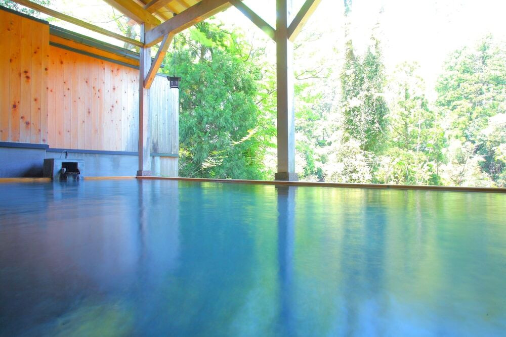 自然との一体感を味わえる温泉