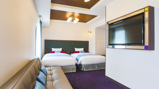 デラックス ツインルーム 2 ベッドルーム 禁煙 コーナー