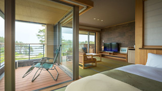 天望棟 絶景の次郎 3階 (16畳) 露天風呂付モダン和洋室