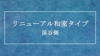 リニューアルコンセプトルーム [スタンダード] [和室] [禁煙] [リバービュー]