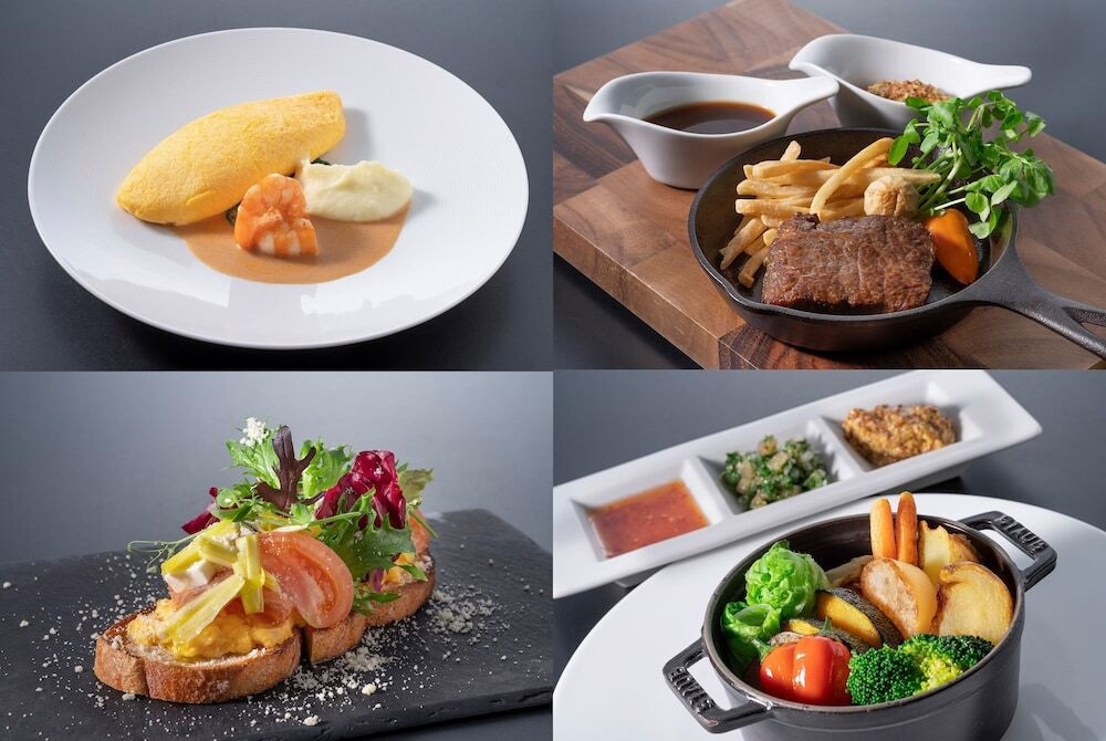 朝食ビュッフェ