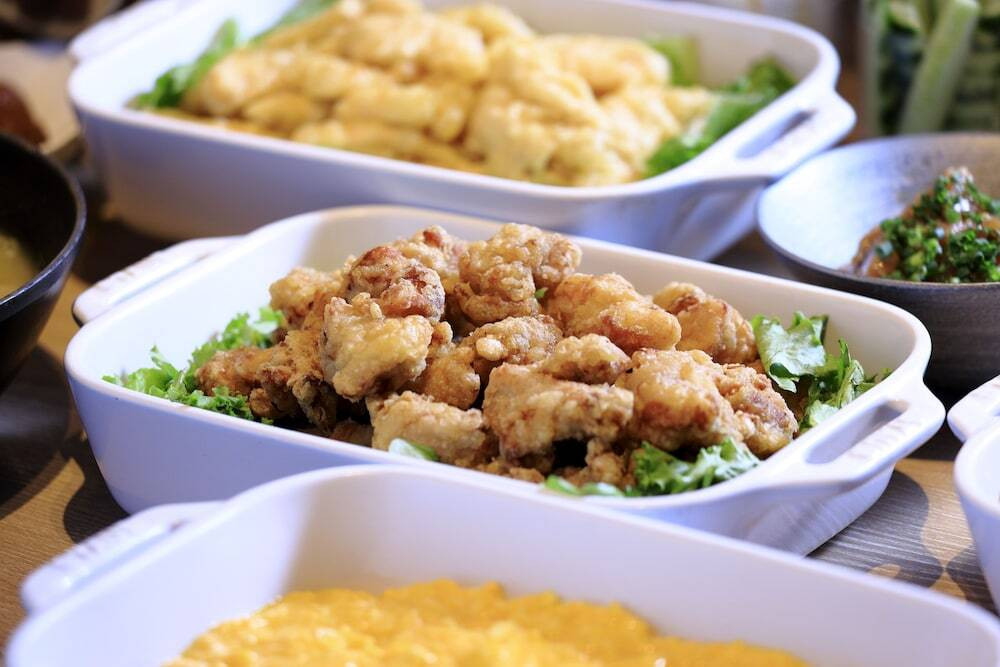 朝食ビュッフェ