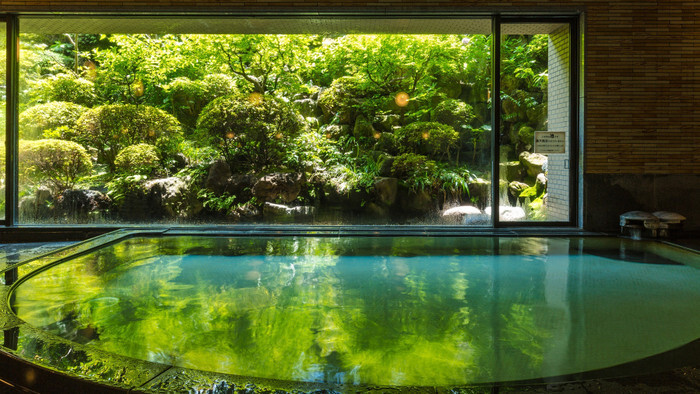 大浴場で旅の疲れをしっかりと癒す4755269