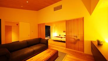 露天風呂付離れ(洋)/リビング / 7