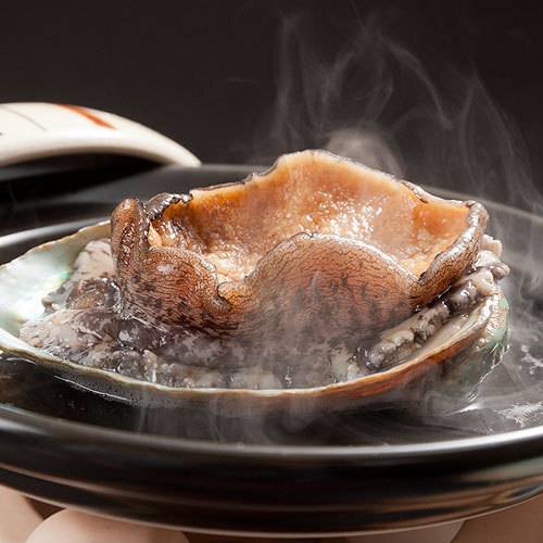 鮑酒蒸し焼き / 4