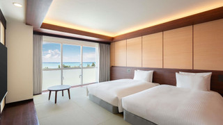 クラシックジャパニーズルーム　シングルベッド2台