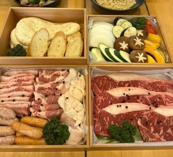 飛騨牛や飛騨豚を味わえるBBQ / 2