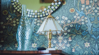 デザイン ルーム ダブルベッド 1 台 パーシャルシービュー