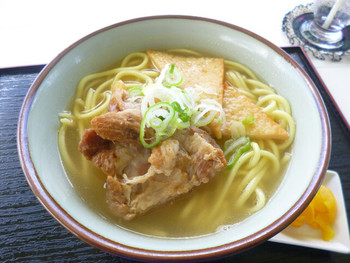 「ぶどぅまれー」料理 860328 ソーキそば（並）