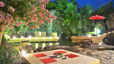 庭園ライトアップ / 3