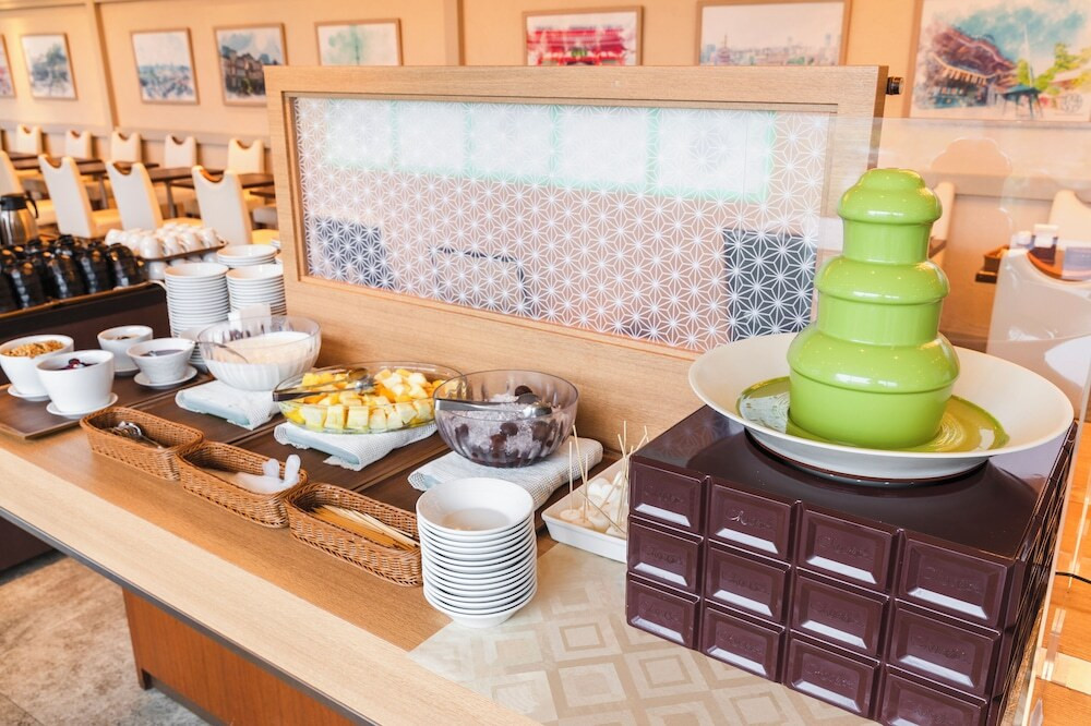 朝食ビュッフェ