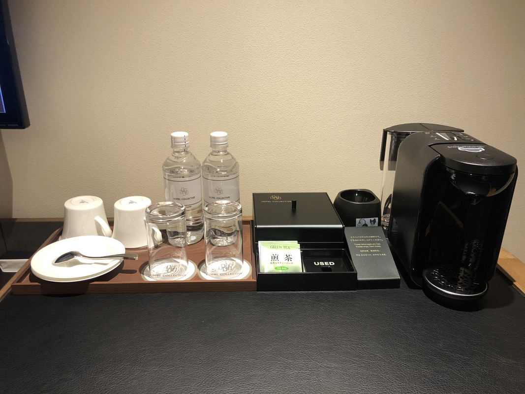 コーヒーメーカーのサービスも嬉しい