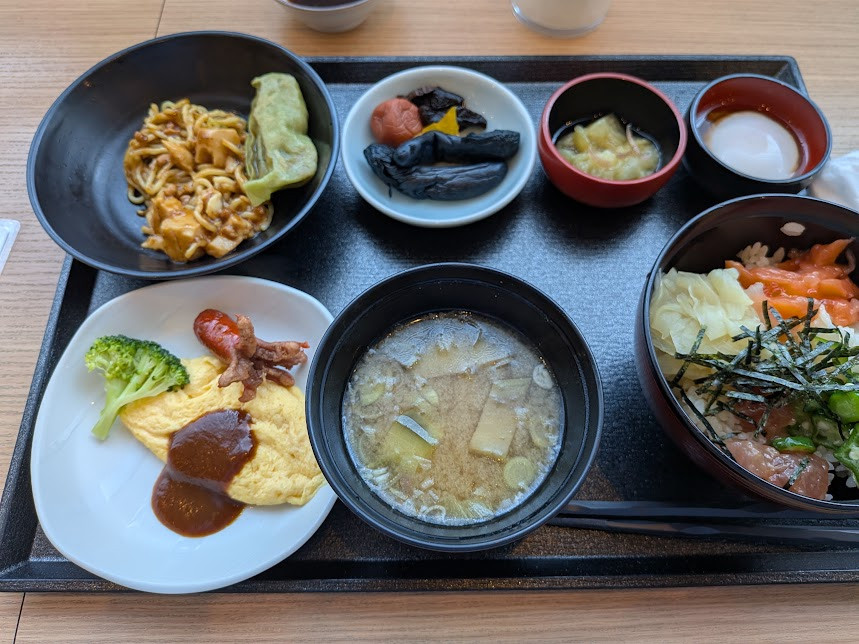 朝食です