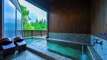 由布岳ビュー「青碧」半露天風呂 / 16