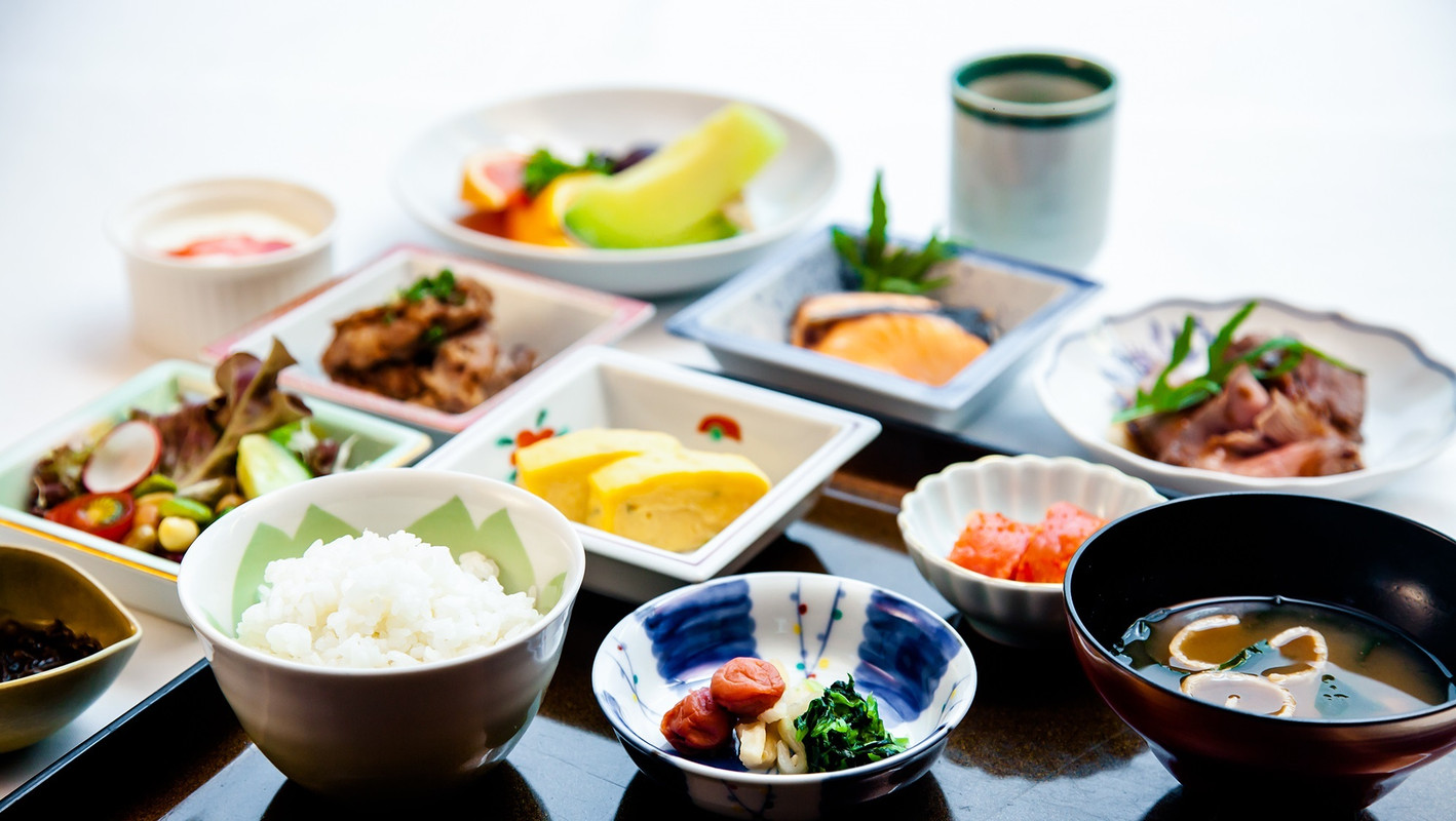朝食ブッフェ 和食メニュー 一例