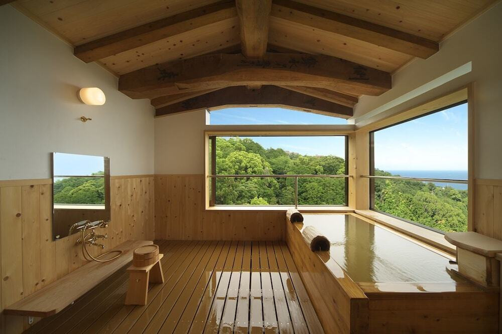 2.露天風呂から望む海の絶景にうっとり♡「竹林庵 みずの」/南熱海網代山温泉4239861