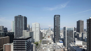 グランド ルーム ダブルベッド 2 台 シティビュー コーナー