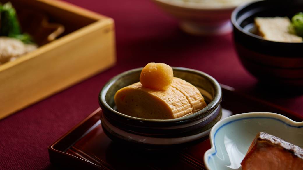 温泉豆腐や出汁巻
心温まる和朝食 / 2