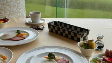 朝食 盛り付け一例 / 4