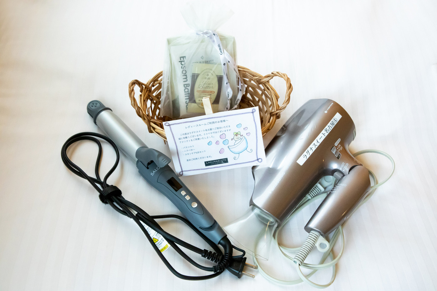 レディースルーム専用アメニティでお肌の調子もアップ！3917027