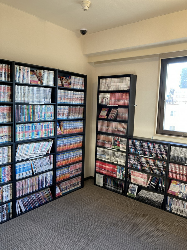 コミックルームもありました