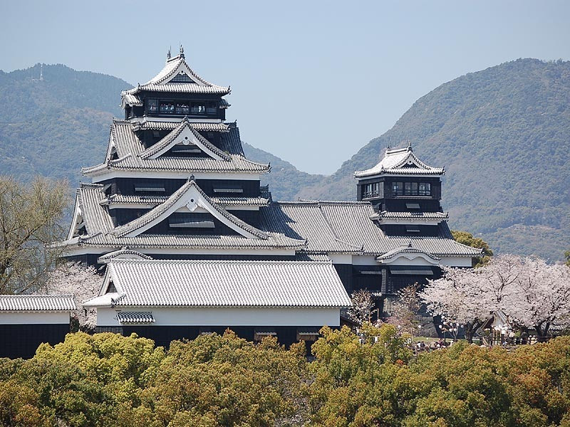 熊本城を眺めて元気をもらおう！3442998