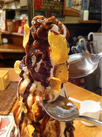 「KANARIYA 本店」料理 1240999 チョコレートパフェ