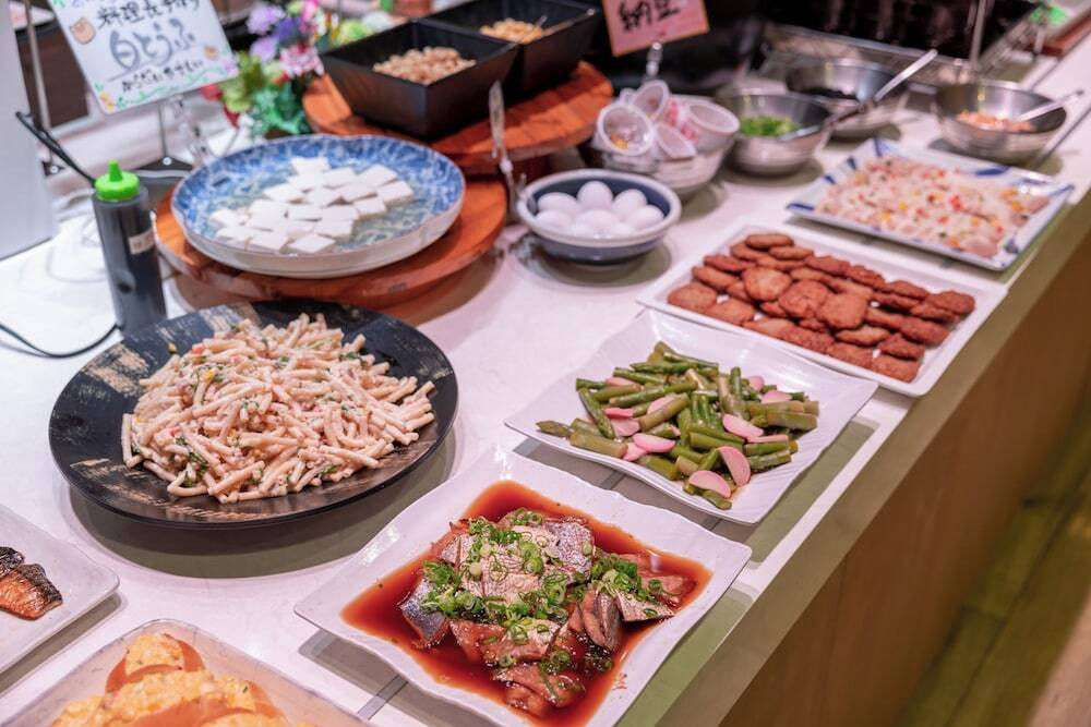 朝食ビュッフェ