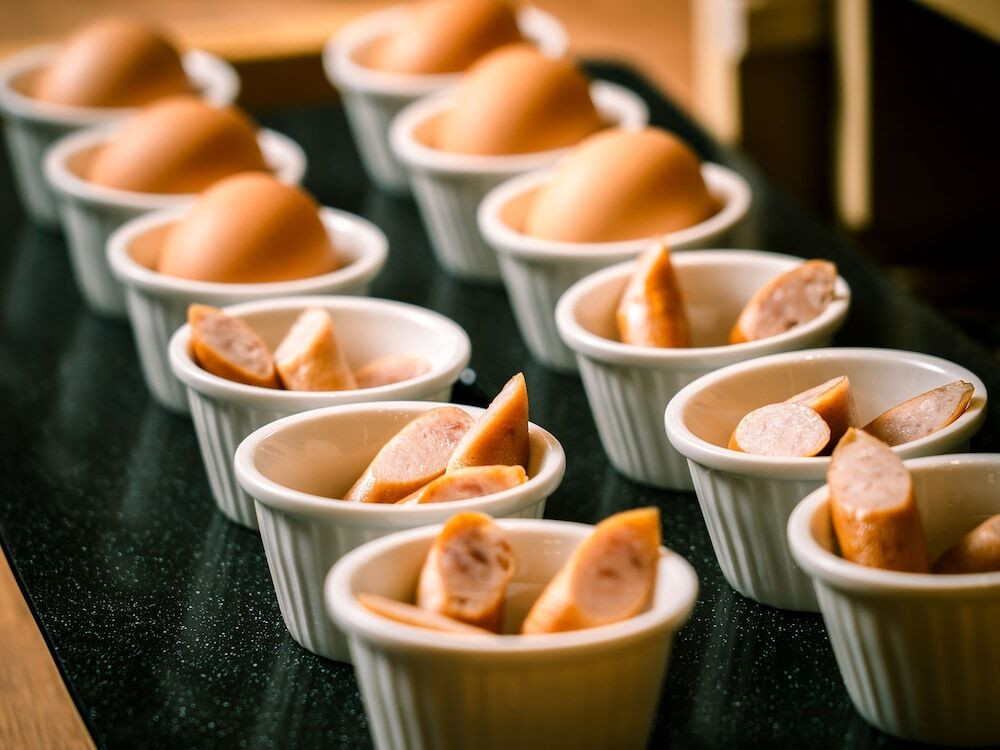 朝食ビュッフェ