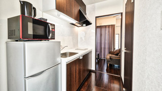 コンフォート ダブルルーム ダブルベッド 1 台 禁煙 キッチン