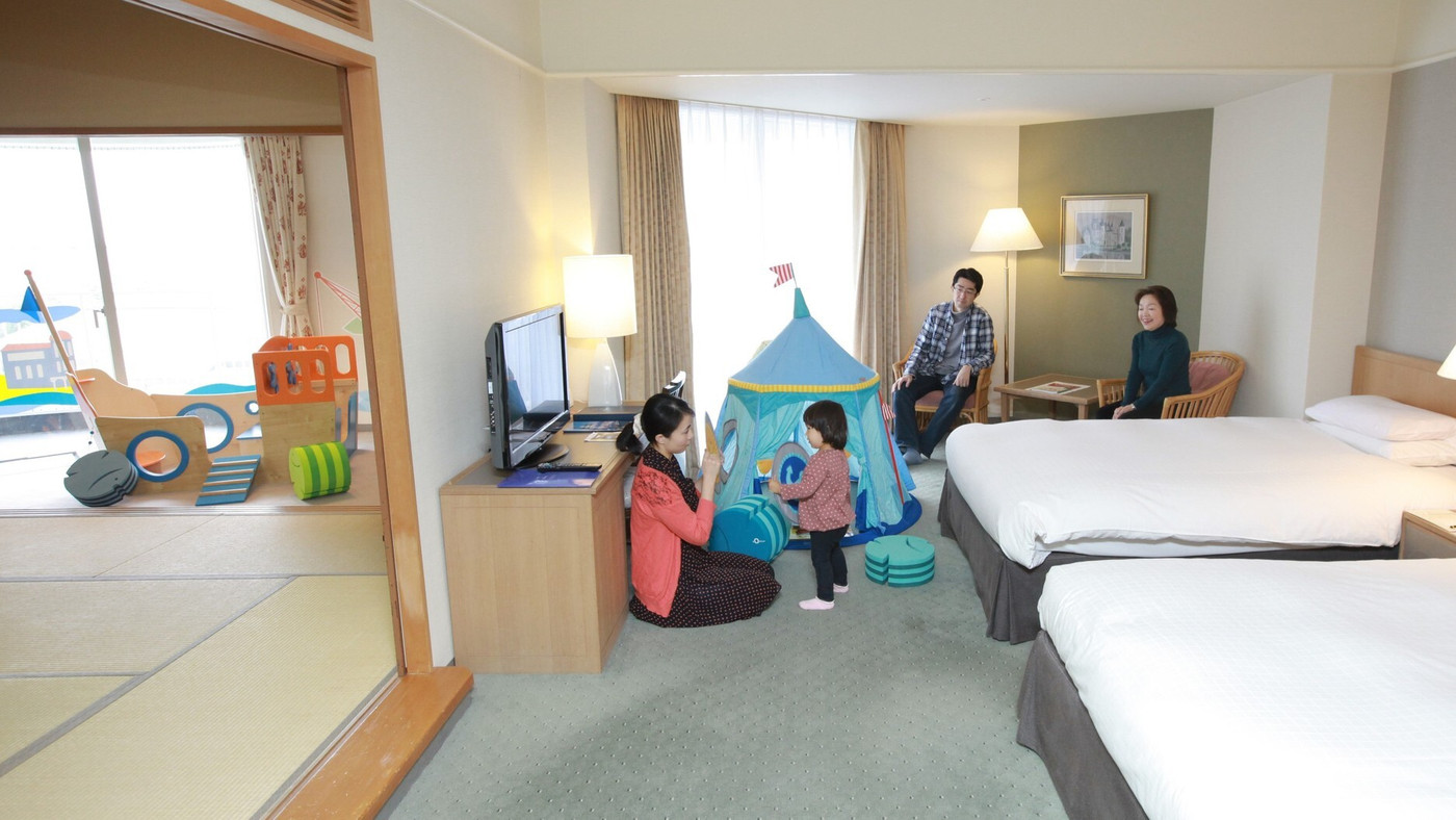 流れるプールに子供も大満足♪ウェルカムベビーのお宿で快適！3416820