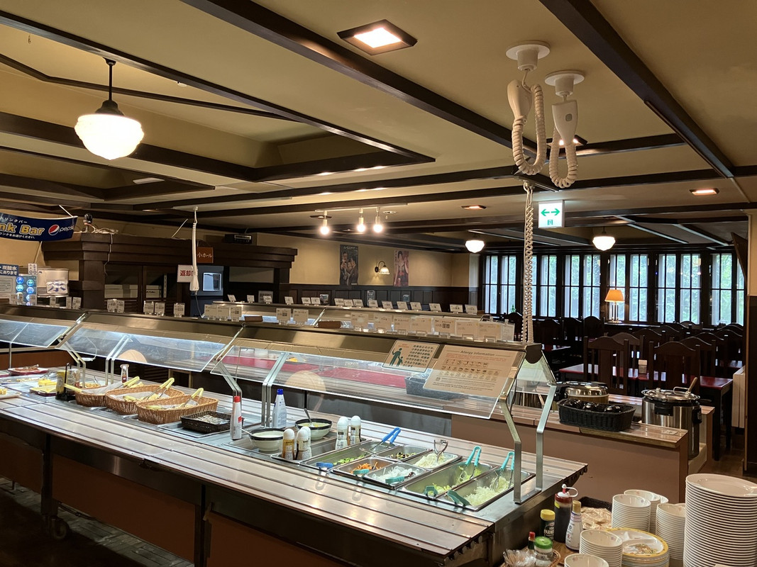 充実の朝食バイキング