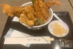 日本橋 天丼 金子半之助 ダイバーシティ東京店