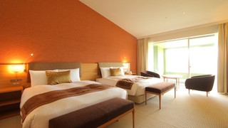 [富士ビュー] デラックスツイン 露天風呂付(1F~2F) 禁煙