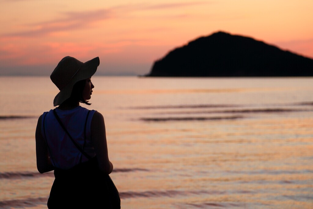 海がひとり旅を優しく迎えてくれる♡3485559