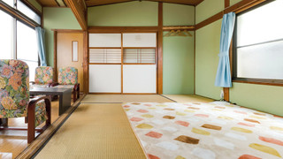 和室  6人部屋 専用バスルーム