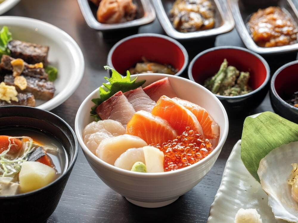 朝食ビュッフェ