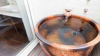 [洋モダンスタンダード]専用テラス　客室専用露天風呂付