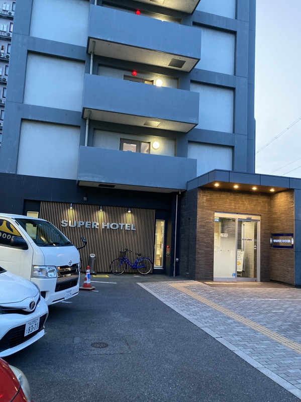 駅から見えます