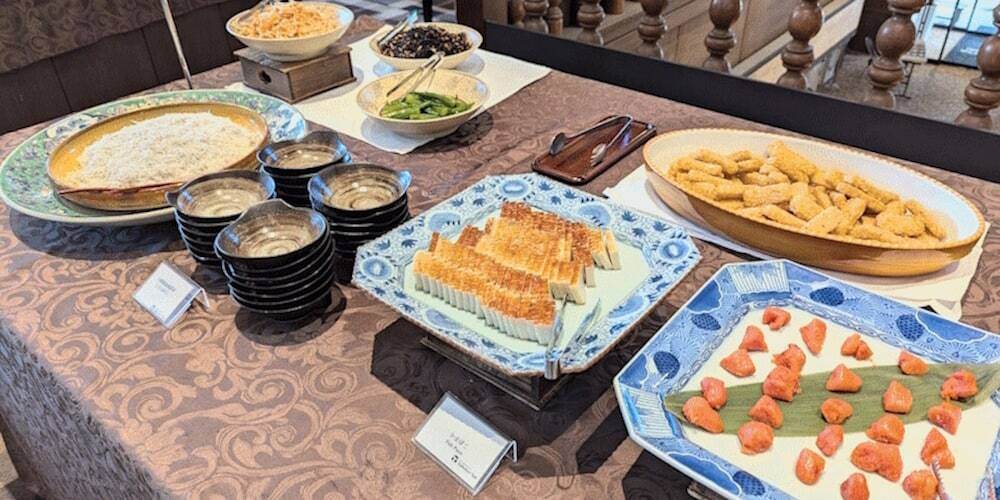 朝食ビュッフェ