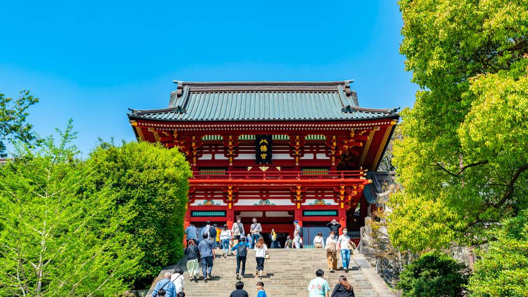 創建から800余年の鶴岡八幡宮 / 1
