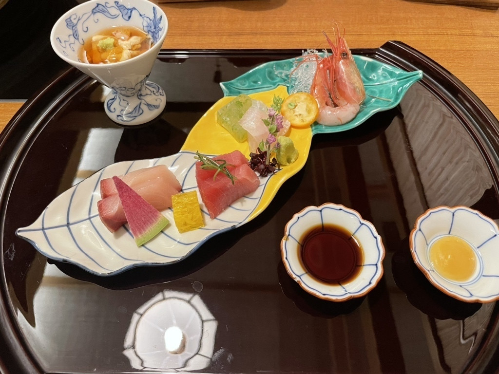 夕食 会席料理一例①