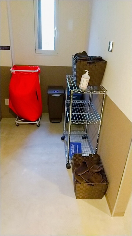 スリッパも洗濯されているから安心