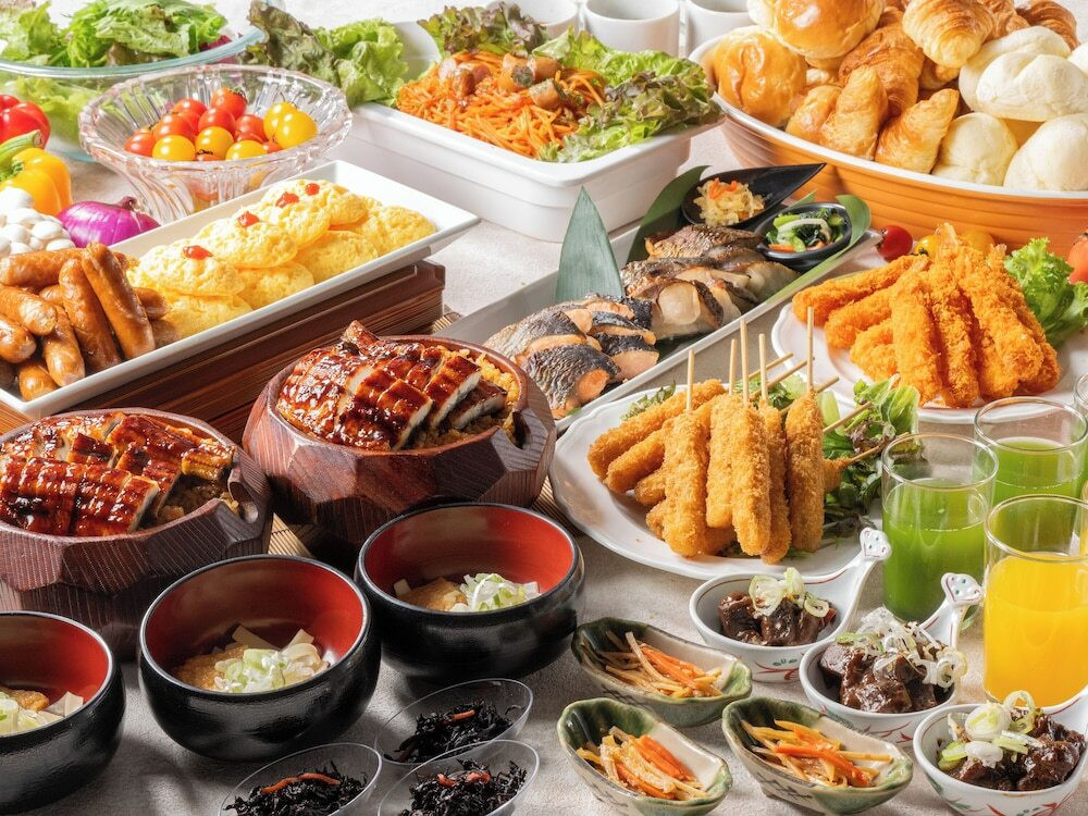 朝食ビュッフェ