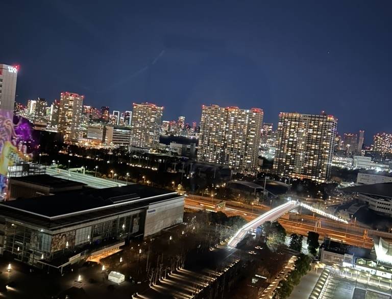 東京のビル群が見える / 1