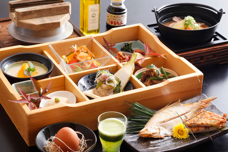 「Spa＆Gardens 湯楽」 料理 57997307 地元食材たっぷりのヘルシー朝食☆