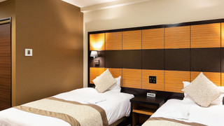 [喫煙] スーペリアツインルーム/22平米/120cmベッド2台+EXベッド1台