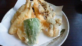 「山笑」料理 782401 てんぷらの盛り合わせ