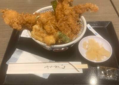 日本橋 天丼 金子半之助 ダイバーシティ東京店
