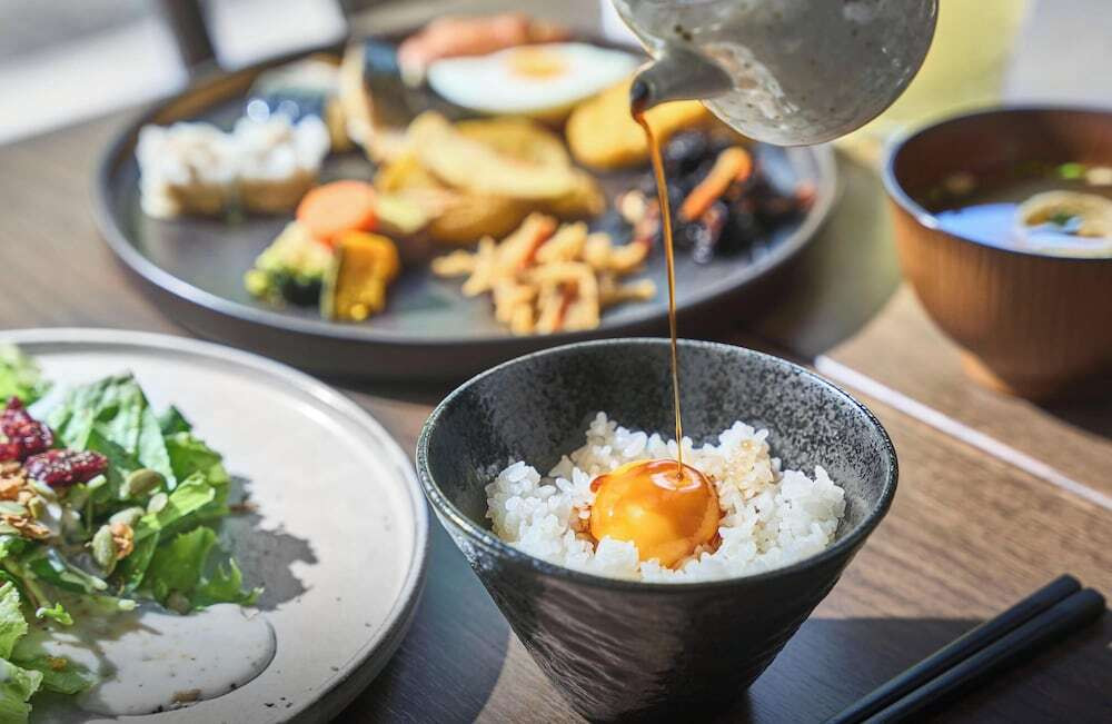 朝食ビュッフェ